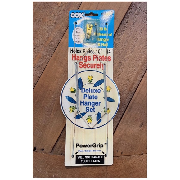 OOK Deluxe Plate Hanger Set Holds plates 10 in. x 14 in -Lot of 4- NEW - Picture 2 of 3